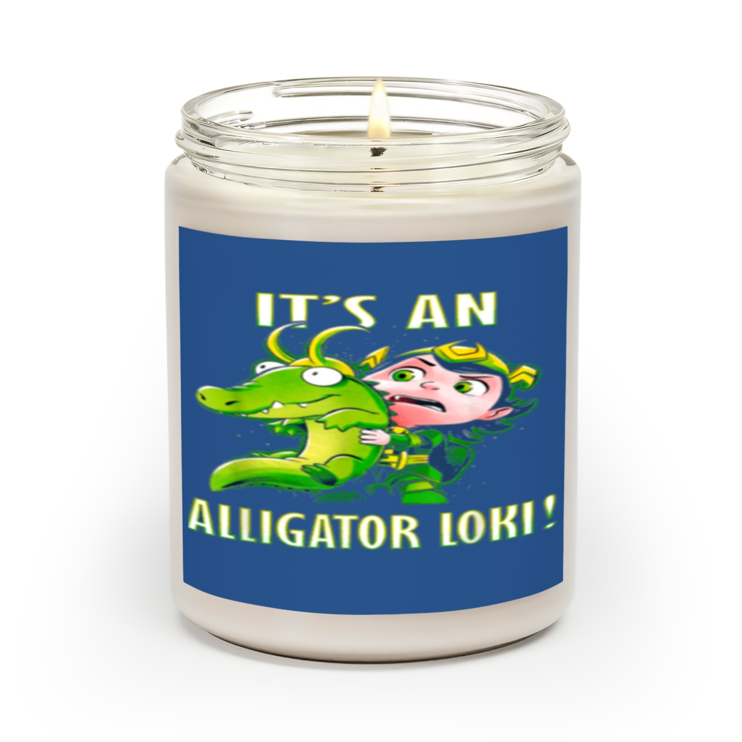 Its An Alligator Loki Cute God Of Mischief Varian Scented Candles